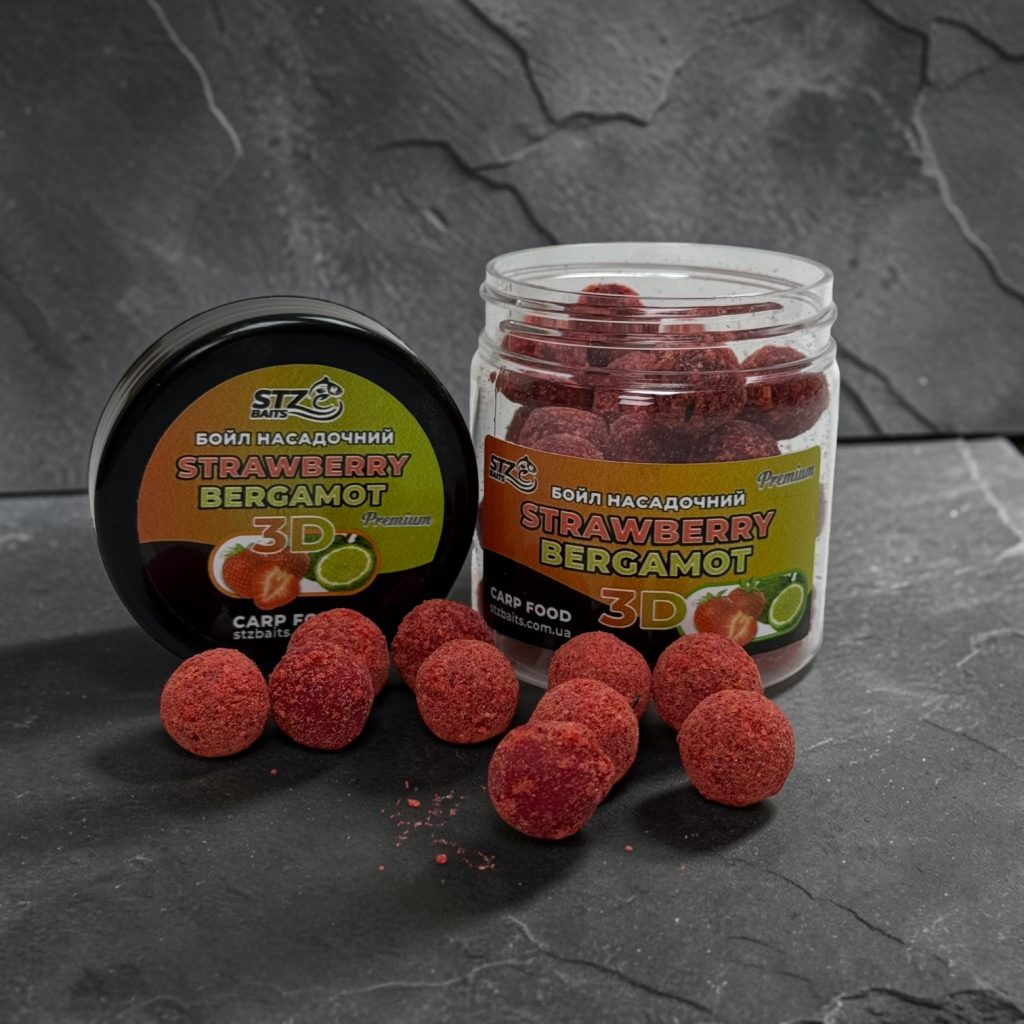 БОЙЛ НАСАДОЧНИЙ 3D “STRAWBERRY-BARGAMOT”